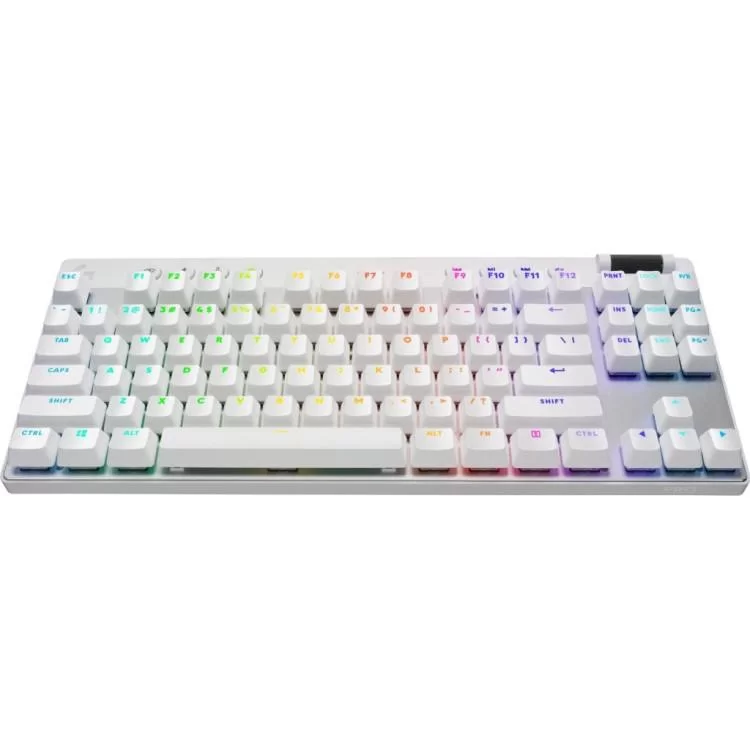 Клавиатура Logitech G PRO X TKL Lightspeed Tactile USB UA White (920-012148) цена 9 518грн - фотография 2