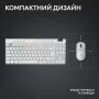 Клавиатура Logitech G PRO X TKL Lightspeed Tactile USB UA White (920-012148)