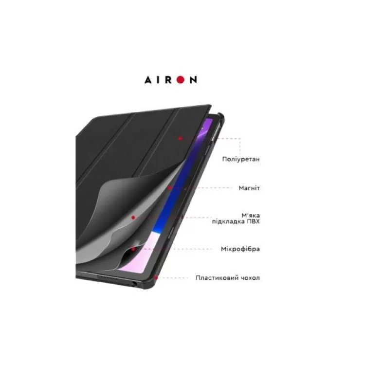 Чехол для планшета AirOn Premium Lenovo tab M10 Plus 3rd Gen 2022 10.6 " + film (4822352781082) отзывы - изображение 5