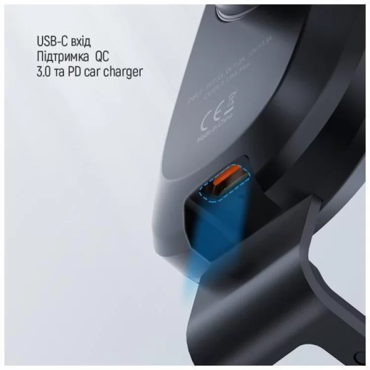 Зарядное устройство ColorWay Air Vent Car Wireless Charger 15W Black (CW-CHAW038Q-BK) - фото 10