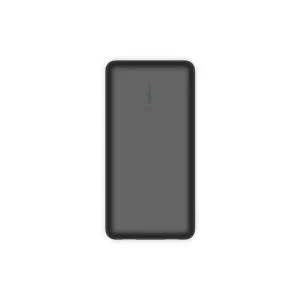 Батарея универсальная Belkin 20000mAh, USB-C, 2*USB-A, 3A, 6" USB-A to USB-C cable, Black (BPB012BTBK)