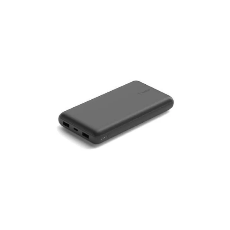 Батарея универсальная Belkin 20000mAh, USB-C, 2*USB-A, 3A, 6" USB-A to USB-C cable, Black (BPB012BTBK) отзывы - изображение 5