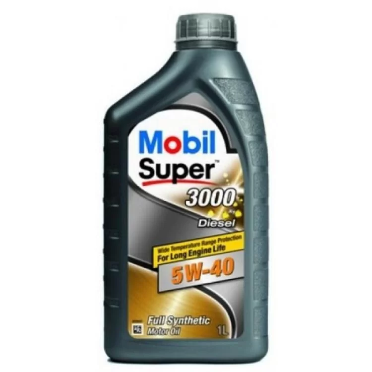 Моторное масло Mobil SUPER 3000 DIESEL 5W40 1л (MB 5W40 3000 DIE 1L)