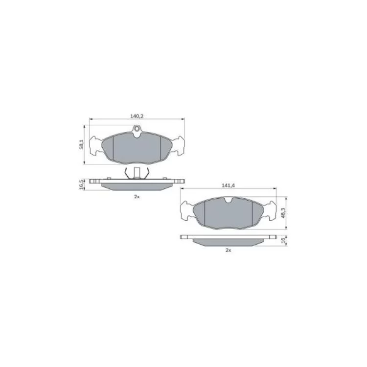 Гальмівні колодки Bosch 0 986 460 938 інструкція - картинка 6