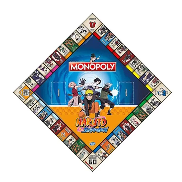 Настольная игра Winning Moves Naruto Monopoly (WM00167-EN1-6) цена 2 334грн - фотография 2