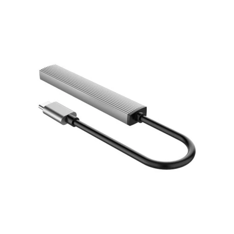 Концентратор Orico Type-C to USB3.0, 2xUSB2.0, TF (AH-12F-GY-BP) (CA913541) ціна 858грн - фотографія 2