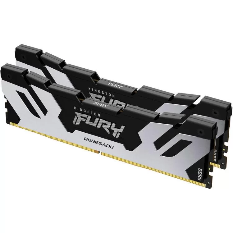 Модуль памяти для компьютера DDR5 64GB (2x32GB) 6400 MHz Renegade Silver XMP Kingston Fury (ex.HyperX) (KF564C32RSK2-64) цена 17 099грн - фотография 2