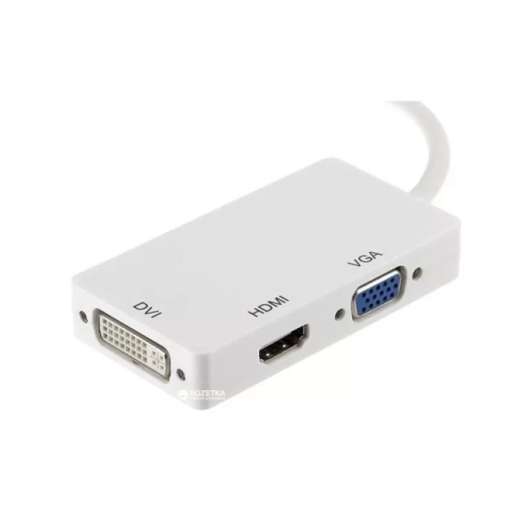 в продаже Порт-репликатор PowerPlant mini Display Port — HDMI, DVI, VGA (3 в 1) (CA910946) - фото 3