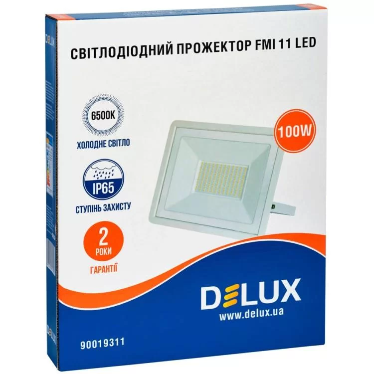 Прожектор Delux FMI 11 100Вт 6500K IP65 (90019311) ціна 811грн - фотографія 2