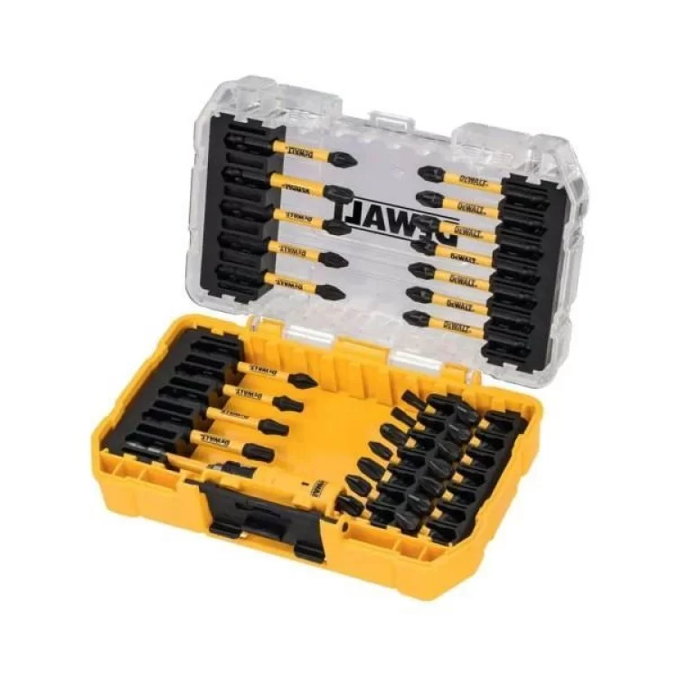 Набор бит DeWALT EXTREME FLEXTORQ, Phillips, Pozidriv, Torx, T25, L= 25,57 мм, 31 шт, кейс (DT70739T)