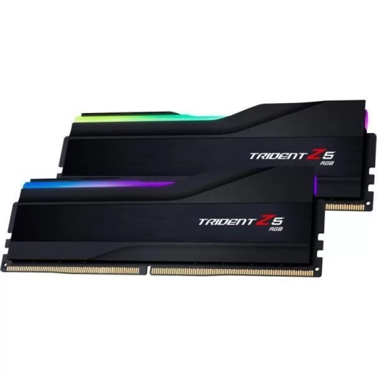 продаємо Модуль пам'яті для комп'ютера DDR5 64GB (2x32GB) 6000 MHz Trident Z5 RGB G.Skill (F5-6000J3040G32GX2-TZ5RK) в Україні - фото 4