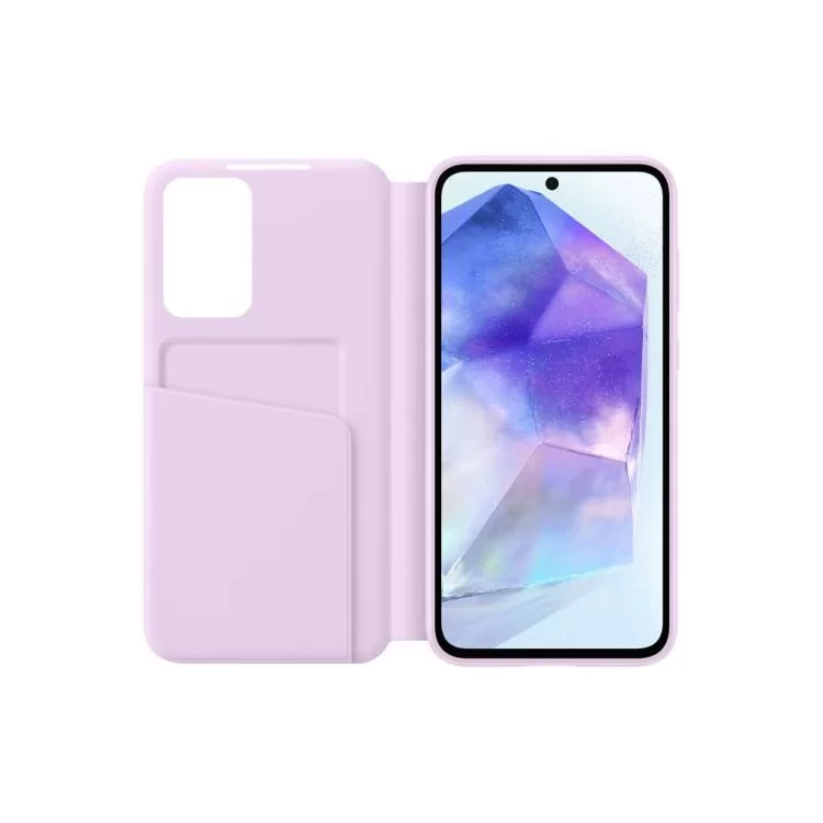 продаем Чехол для мобильного телефона Samsung Galaxy A55 (A556) Smart View Wallet Case Violet (EF-ZA556CVEGWW) в Украине - фото 4