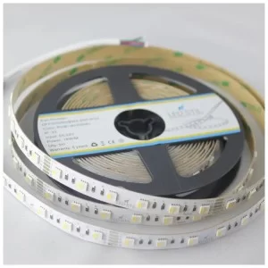 Светодиодная лента LED-STIL RGB+W 4000К 18 Вт/м 5050 60 діодів IP33 24 Вольта 180 lm кольорова (DFP5050RGBW4-60P-IP33-24V)