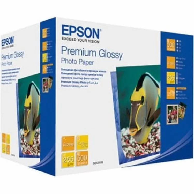 Фотопапір Epson 13x18 Premium gloss Photo (C13S042199)