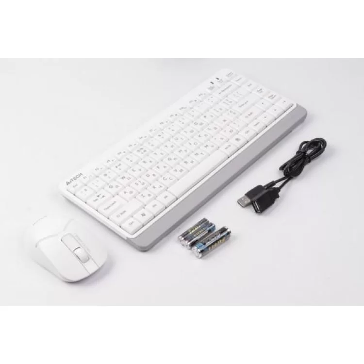 Комплект A4Tech FG1112S Wireless White (FG1112S White) відгуки - зображення 5