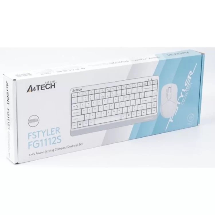 Комплект A4Tech FG1112S Wireless White (FG1112S White) інструкція - картинка 6