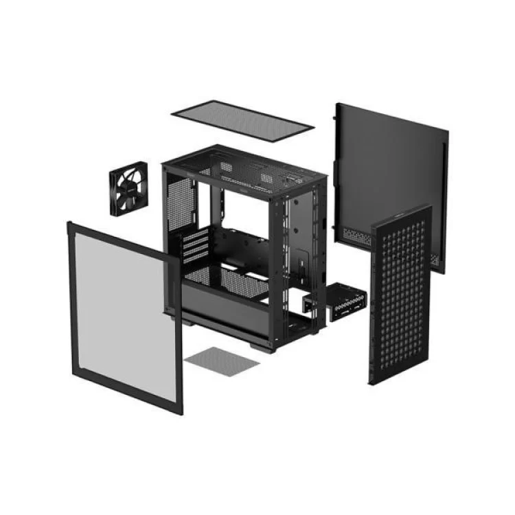 Корпус Deepcool CH370 Black (R-CH370-BKNAM1-G-1) - фото 11