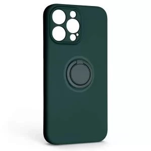 Чохол до мобільного телефона Armorstandart Icon Ring Apple iPhone 14 Pro Max Dark Green (ARM68724)