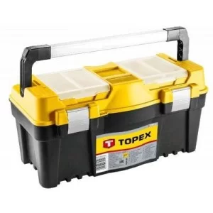 Ящик для инструментов Topex 25 ", с алюминиевой ручкой (79R129)