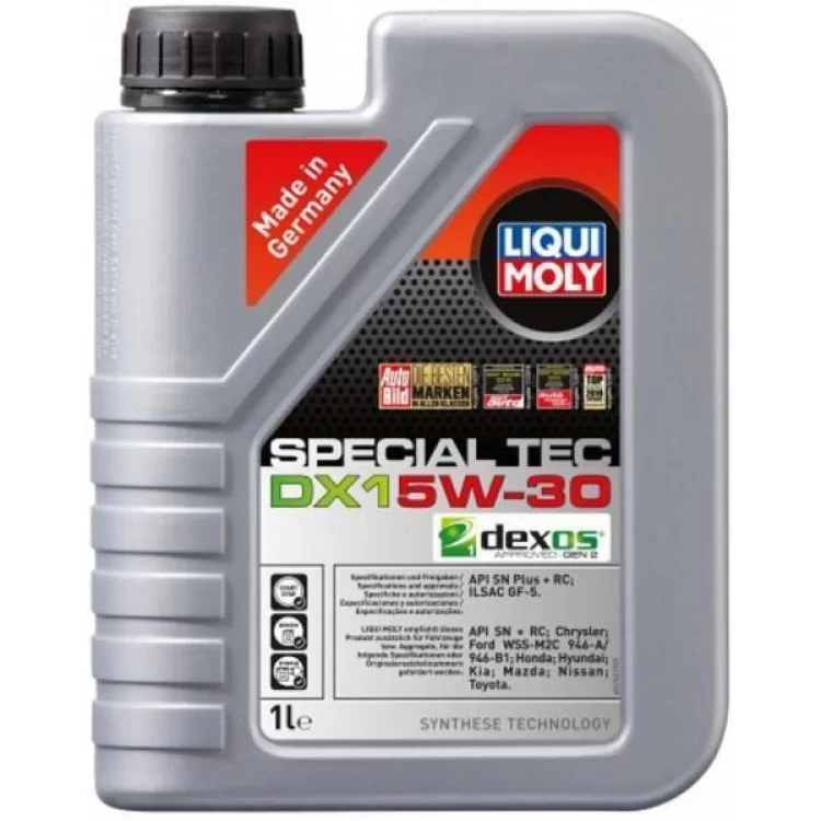 Моторное масло Liqui Moly Special Tec DX1 5W-30 1л (LQ 20967)