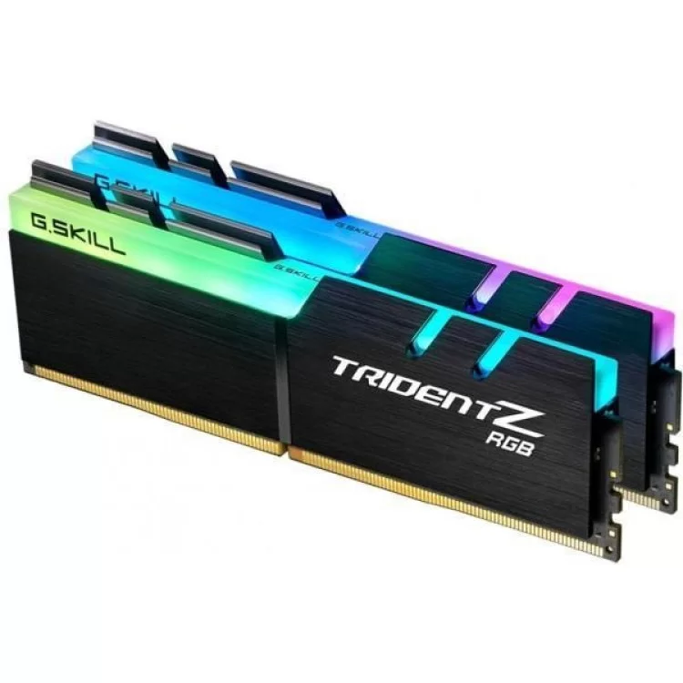 Модуль памяти для компьютера DDR4 32GB (2x16GB) 3600 MHz Trident Z RGB G.Skill (F4-3600C18D-32GTZR) цена 4 911грн - фотография 2