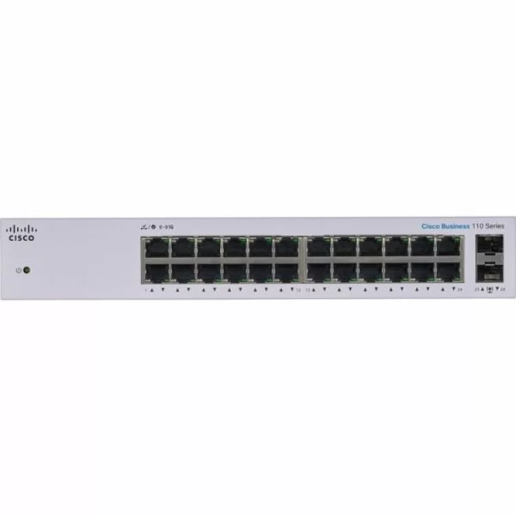 в продажу Комутатор мережевий Cisco CBS110-24T-EU - фото 3