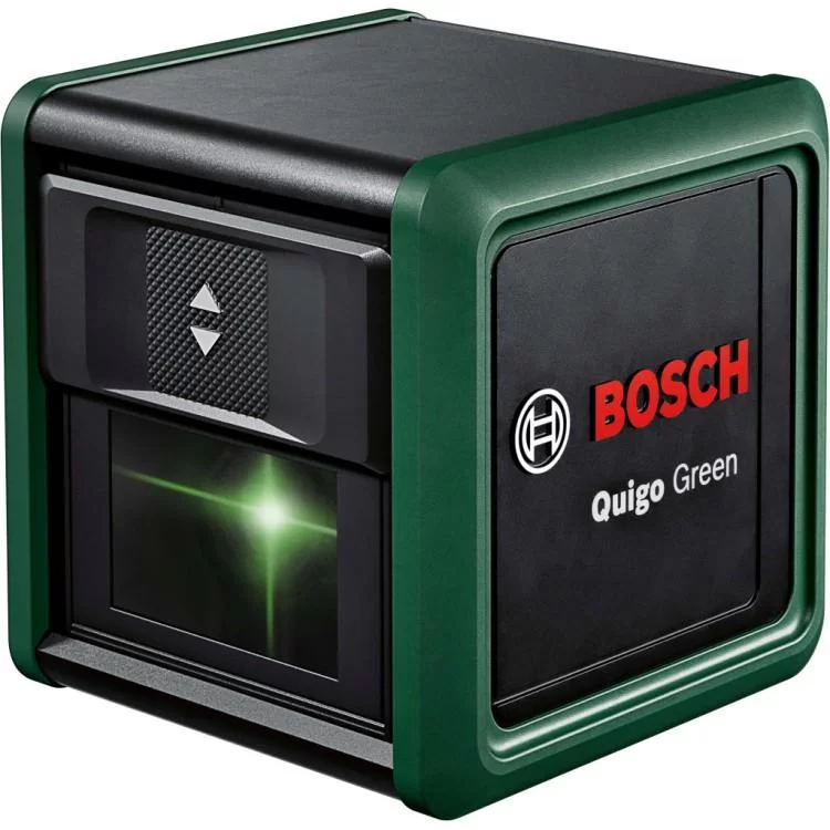 Лазерный нивелир Bosch Quigo Green до 12м, 0.6мм/м, 1.098кг (0.603.663.C04)