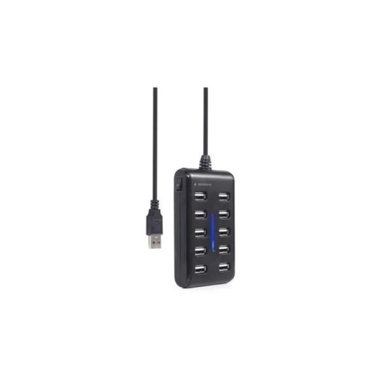 продаємо Концентратор Gembird USB 2.0 10 ports black (UHB-U2P10P-01) в Україні - фото 4