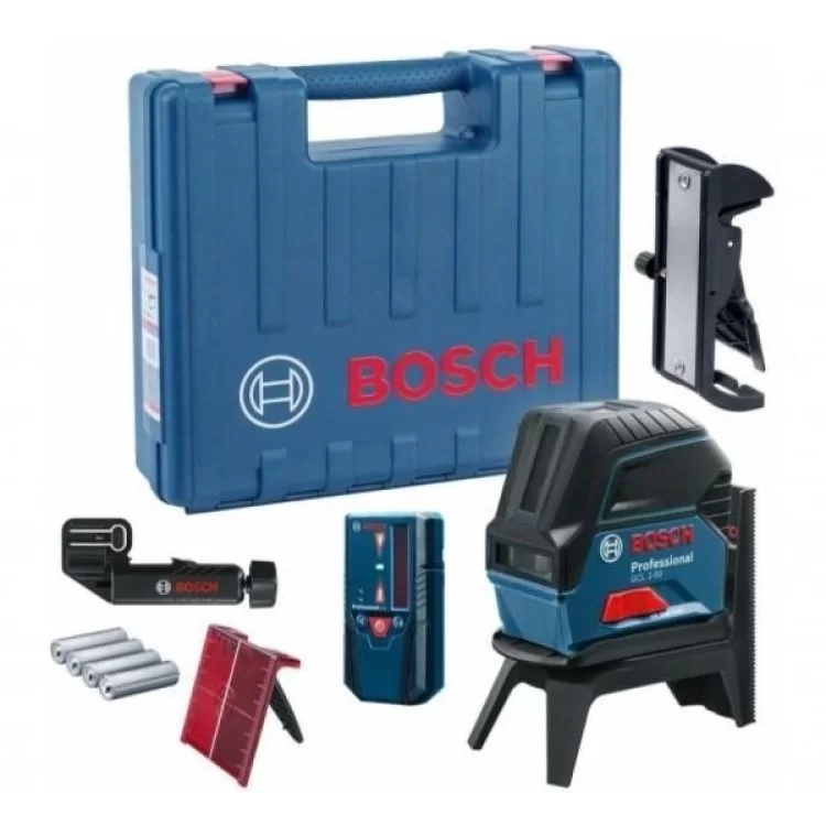 продаємо Лазерний нівелір Bosch GCL 2-50 + RM1 + BM3 + LR6 + кейс (0.601.066.F01) в Україні - фото 4