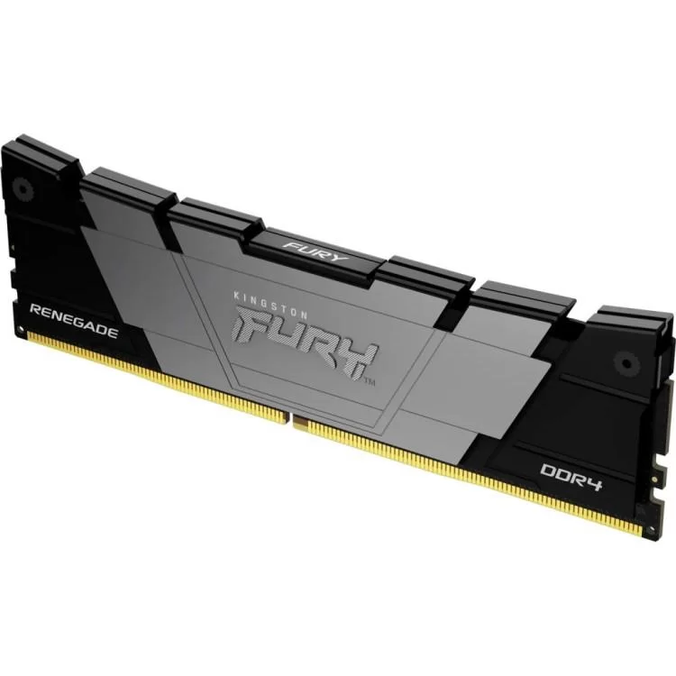 Модуль пам'яті для комп'ютера DDR4 8GB 3200 MHz Renegade Black Kingston Fury (ex.HyperX) (KF432C16RB2/8) ціна 1 533грн - фотографія 2