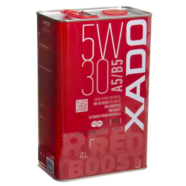 Моторное масло Xado Atomic Oil 5W-30 A5/B5 RED BOOST 4л (XA 26241)