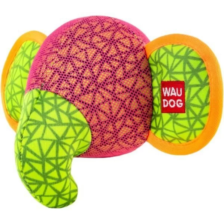 Игрушка для собак WAUDOG Fun Слон 20х14 см розовая (62047) цена 266грн - фотография 2