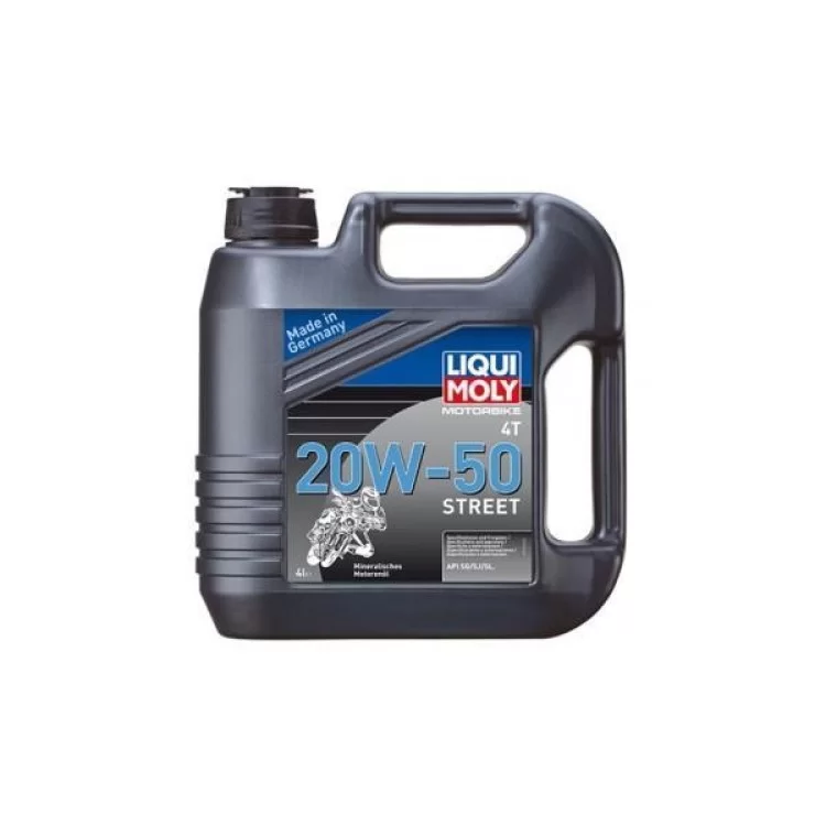 Моторна олива Liqui Moly Motorbike 4T 20W-50 Street 4л. (1696)