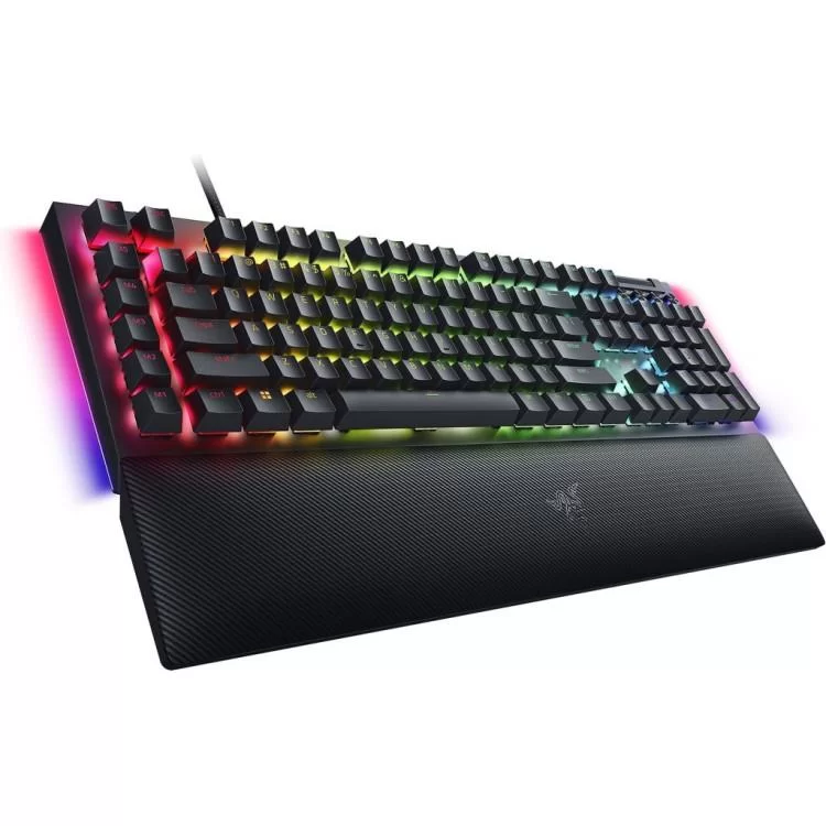 Клавіатура Razer BlackWidow V4 Green Switch USB RU Black (RZ03-04690100-R3M1) ціна 13 598грн - фотографія 2