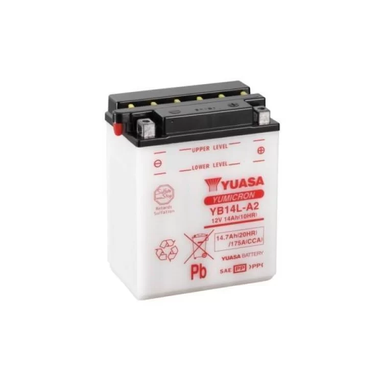 Аккумулятор автомобильный Yuasa 12V 14,7Ah YuMicron Battery (YB14L-A2)