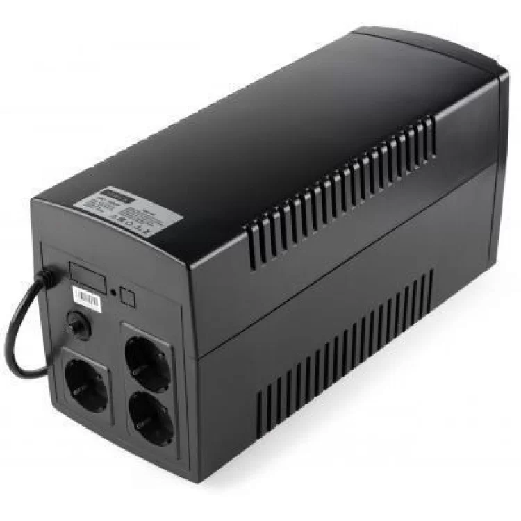 Пристрій безперебійного живлення Vinga LED 1500VA plastic case (VPE-1500P) - фото 10