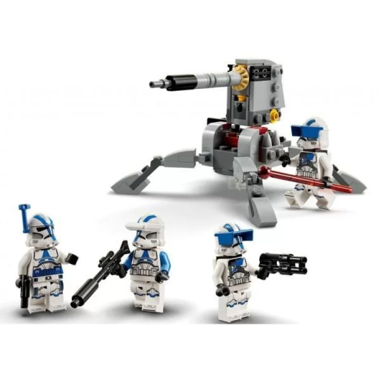 продаємо Конструктор LEGO Star Wars Бойовий загін бійців-клонів 501-го легіону 119 деталей (75345) в Україні - фото 4