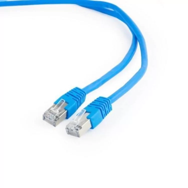 Патч-корд 1м FTP cat 6 Cablexpert (PP6-1M/B) ціна 104грн - фотографія 2