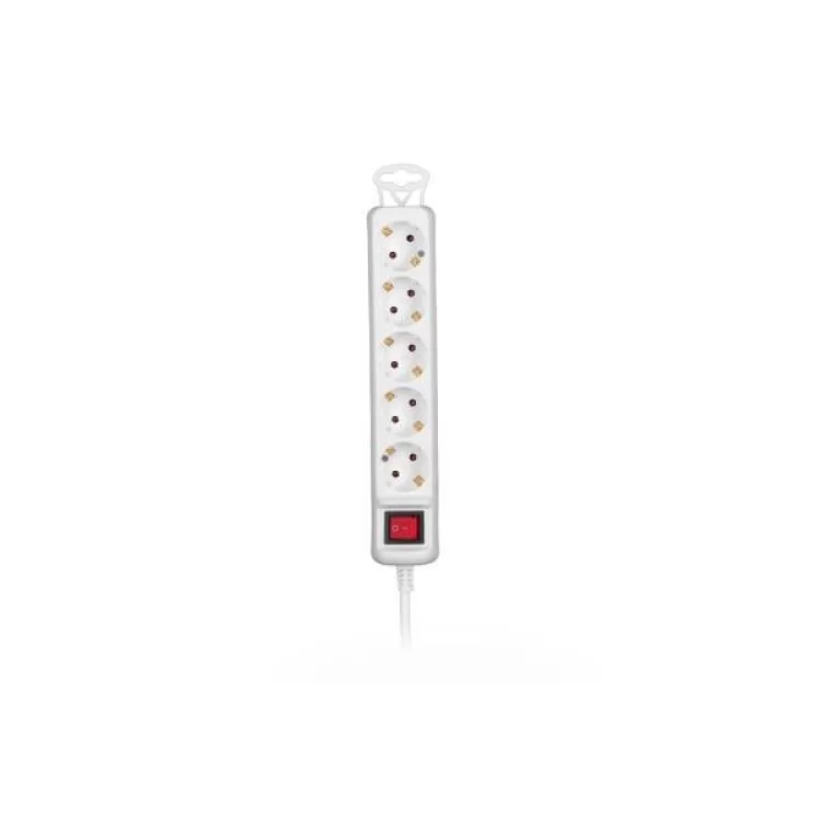 Сетевой удлинитель 2E 5XSchuko з вимикачем,1.5м, white (2E-U05ESM1.5) цена 371грн - фотография 2