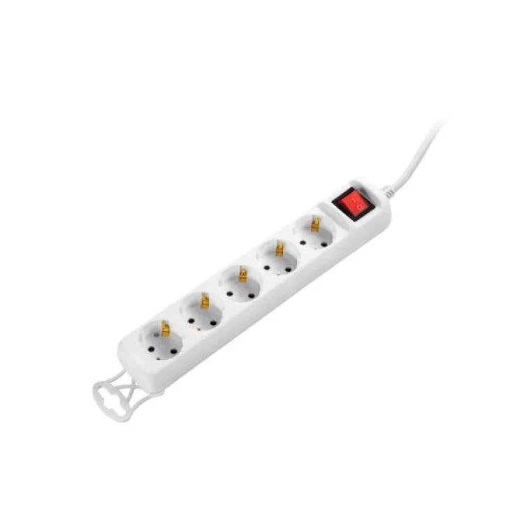 в продаже Сетевой удлинитель 2E 5XSchuko з вимикачем,1.5м, white (2E-U05ESM1.5) - фото 3