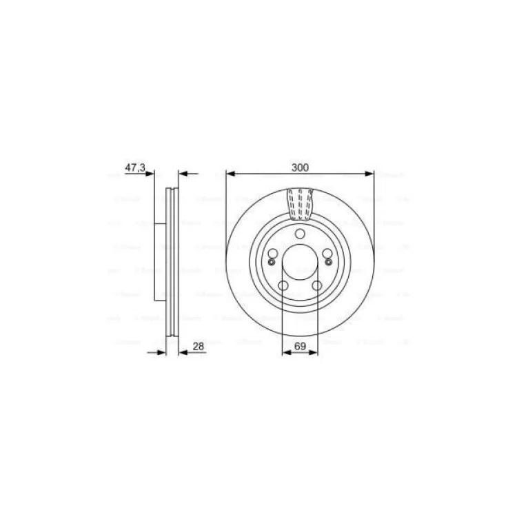 Тормозной диск Bosch 0 986 479 537 отзывы - изображение 5