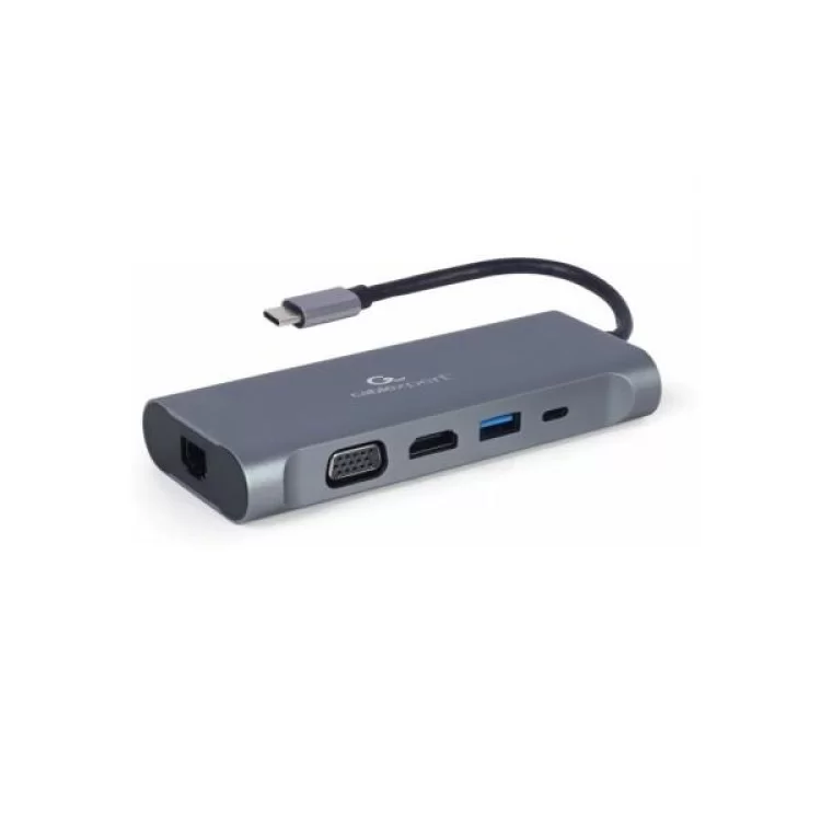 Концентратор Cablexpert USB-C 7-in-1 (A-CM-COMBO7-01) ціна 2 888грн - фотографія 2