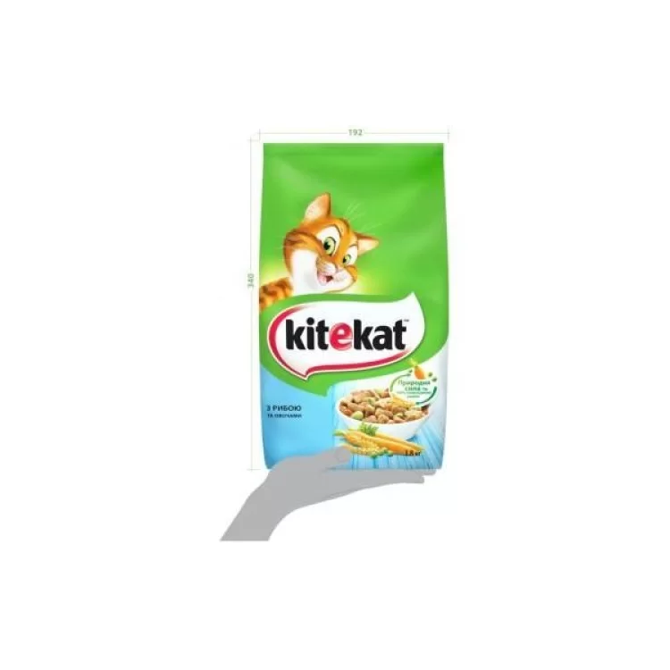 Сухой корм для кошек Kitekat Рыба с овощами 1.8 кг (5900951279881) инструкция - картинка 6