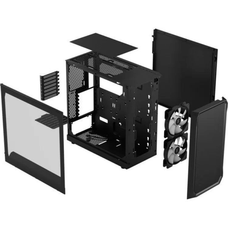 Корпус Fractal Design Focus 2 RGB Blck TG Clear Tint (FD-C-FOC2A-03) - фото 12