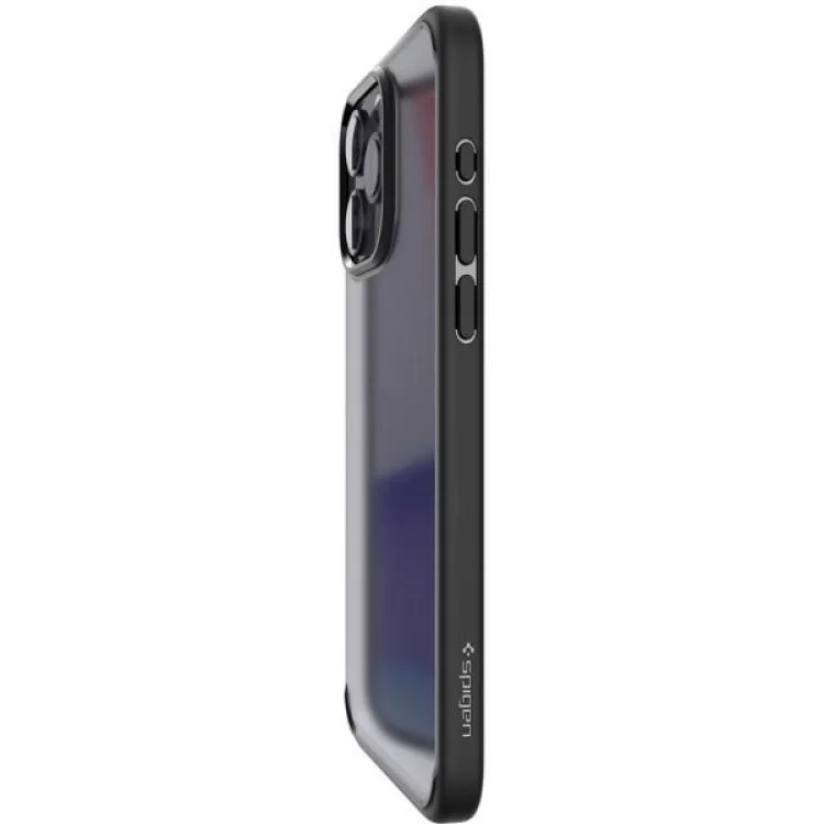 Чохол до мобільного телефона Spigen Apple iPhone 15 Pro Ultra Hybrid Frost Black (ACS06709) відгуки - зображення 5