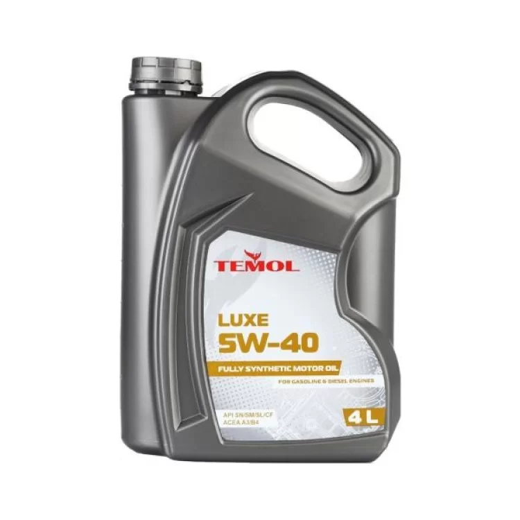 Моторна олива TEMOL Luxe 5W40 4л (TEMOL 62883) Моторна олива TEMOL Luxe 5W40 4л (TEMOL 62883)