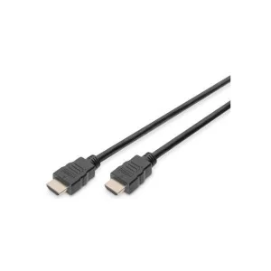 Кабель мультимедийный HDMI to HDMI 1.0m UHD 4K Digitus (AK-330107-010-S)