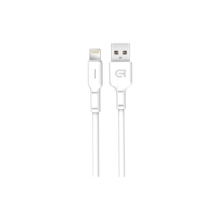 Дата кабель USB 2.0 AM to Lightning 1.0m AR12 3A white Armorstandart (ARM59531)