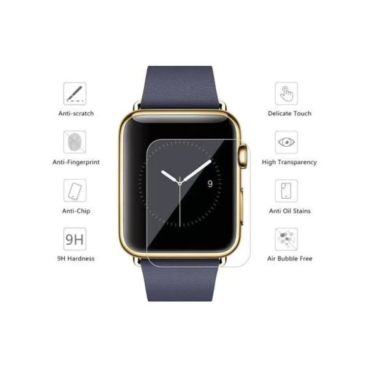 Плівка захисна Drobak Ceramics Apple Watch SE 40mm (2 шт) 313120 (313120) ціна 299грн - фотографія 2