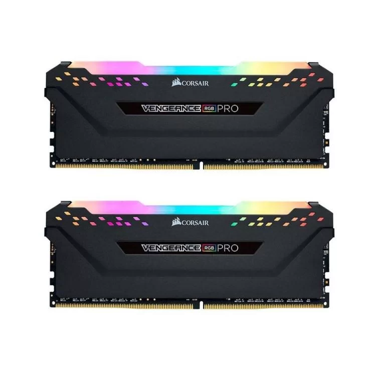 Модуль пам'яті для комп'ютера DDR4 64GB (2x32GB) 3600 MHz Vengeance RGB Pro Corsair (CMW64GX4M2D3600C18)